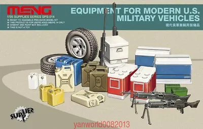 Meng Model 1/35 SPS-014 Equipment For Modern U.S. Military Vehicles • $27.59