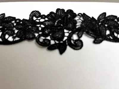 New Bag Of Venice Lace  Black Assorted Sizes See Pictures Lot N0 222 • $49.99