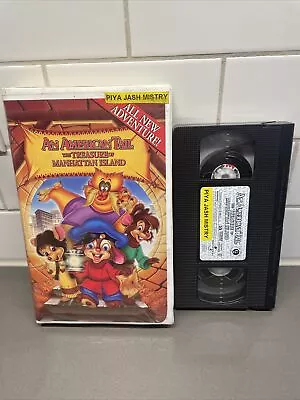 American Tail An - The Treasure Of Manhattan Island (VHS 2000 Clamshell) • $8.16