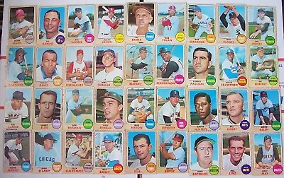 $10.05 • Buy Topps 1968 Vintage Baseball 36 Card Lot Allen Good Shape