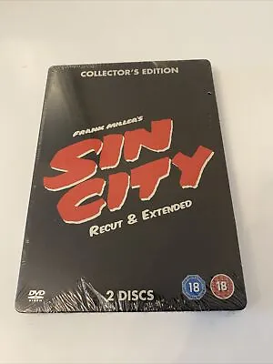 Sin City (Collector's Edition Recut & Extended) [DVD] [2005] - BRAND NEW Metal • £25