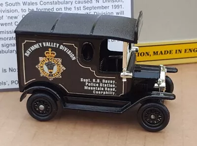 £7.99 • Buy Lledo SP6-203A. Ford Model T Van. South Wales Constabulary. Rhymney Valley Div.