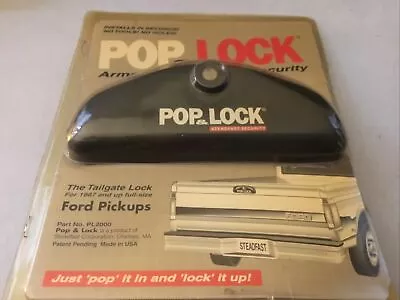 Vtg.Pop & Lock Steel Tailgate Security Lock Ford Pickup 1987-Up USA MADE Sealed. • $14