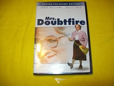 Mrs Doubtfire Dvd New Sealed Behind The Seams Edition Robin Williams Sally Field • $6.49