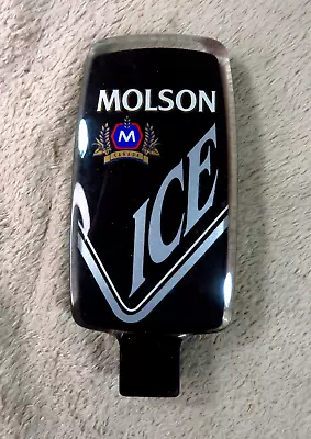 Molson Ice Canada Beer Tap Handle Keg Tap Lucite Acrylic Knob Man Cave • $11.50