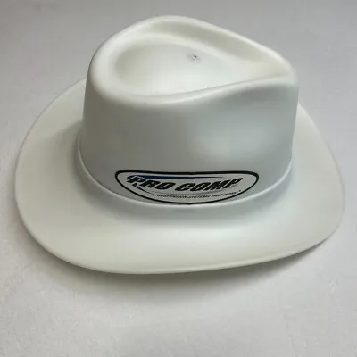 Vulcan Cowboy Hard Hat - Ratchet Suspension - White Pro Comp Size 6 - 7 7/8 • $29