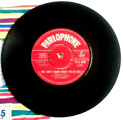 Ral Donner You Don't Know What You've Got 1961 Parlophone R&r Ex- /  Ex • £7.99