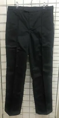 Ex Police Mens Trousers Work Security Trousers Doorman Black Adjustable Size  • £14.95
