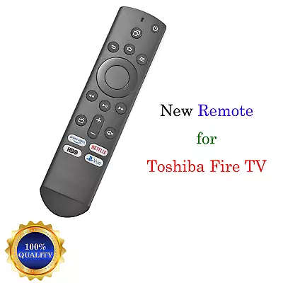 New  Remote For Toshiba Fire TV 43LF421C19 43LF421U19 43LF421C21 43LF421U21 • $9.99