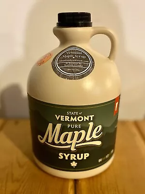 Vermont Maple Syrup: 1/2 (half) Gallon Grade A Dark Robust FREE SHIPPING • $34.99