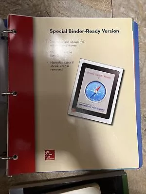 Loose-Leaf For Introduction To Managerial Accounting By Ray H. Garrison... • $5.90