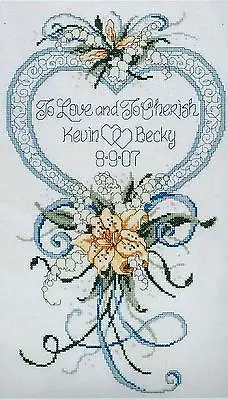 Janlynn Cross Stitch Kit - Cherished Wedding • £23.75