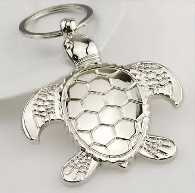 HOT Creative Mini Sea Turtle Metal Keychain  Key Ring Car Handbag Pendant Gift • $1.56