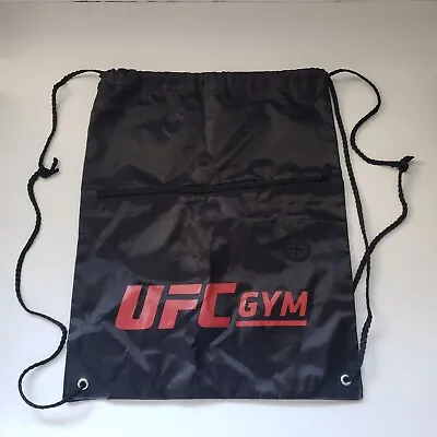 UFC Gym Drawstring Bag With Front Zipper Pocket  • $15