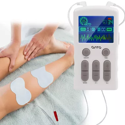 OSITO Rechargeable TENS Machine Digital Therapy Massager Pain Relief Acupuncture • $29.90