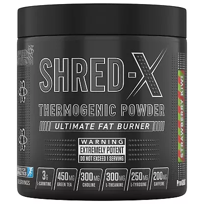 Fat Burner For Men & Women Shred X Weight Loss Energy Drink Powder Vitamin B • £29.95
