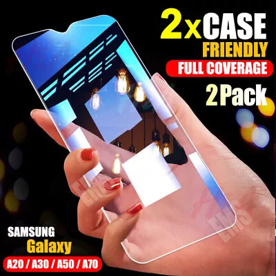 2X Tempered Glass Screen Protector Fr Samsung Galaxy A05S A54 A14 S23 S20 S21 FE • $5.98