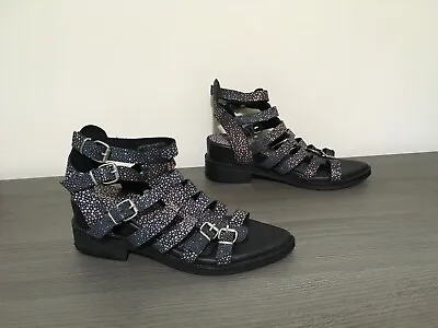 £29 • Buy Topshop Ladies Leather Sandals, Size Uk 8/Eur 41