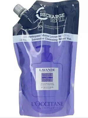 L' Occitane Lavender Cleansing Hand Wash Eco Recharge Refill • £24.99