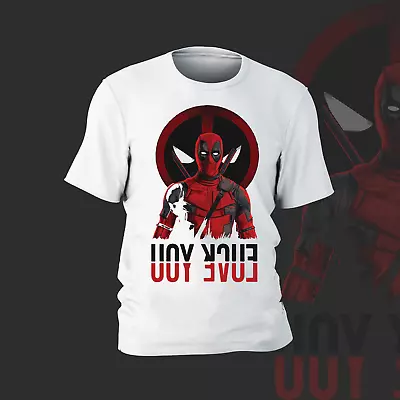 Deadpool Love You TShirt Unisex Men's Comedy Marvel Inspired Funny Gift Present • £15.99