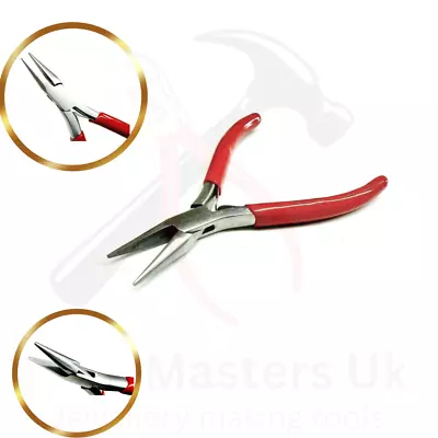 Chain Snipe Nose Watch And Jewellery Jeweller Making Beading Pliers Plain Jaw • £6.90