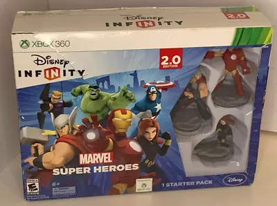 Xbox360 Disney INFINITY: Marvel Superheroes 2.0 Edition Starter Pack • $9.99