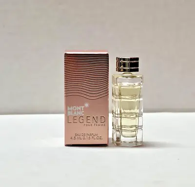 Legend Pour Femme By Montblanc Women EDP 4.5ml Splash Travel Mini Sample (C87 • $11.95