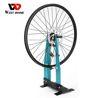 WEST BIKING Bicycle Wheel Truing Stand Tire Rims MTB Bike Road Wheel Repair Tool • $62.99
