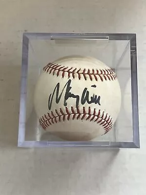 Maury Wills Signed Baseball Autograph Auto NL Ball PSA/DNA W/ Cube  • $39.99