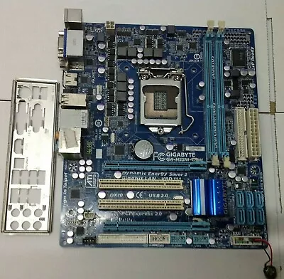 Gigabyte MOTHERBOARD GA-H55M-D2H DDR3 USB2.0 LGA1156 MATX HDMI • $40