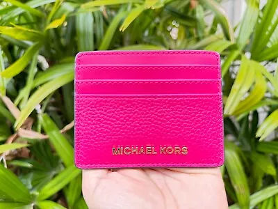 Michael Kors Jet Set Travel Card Case Holder Wallet • $36