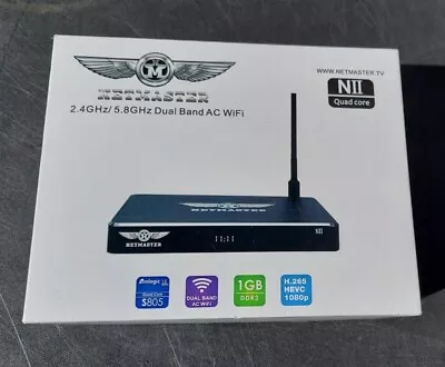 Netmaster NII Dual Band AC Wifi Quadcore Streaming Device • $199.99