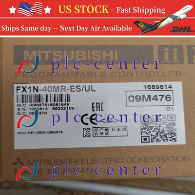 Mitsubishi AUTHENTIC MODULE FX1N-40MR-ES/UL CODE BEN FX1N-40MR-ES-UL • $138.50