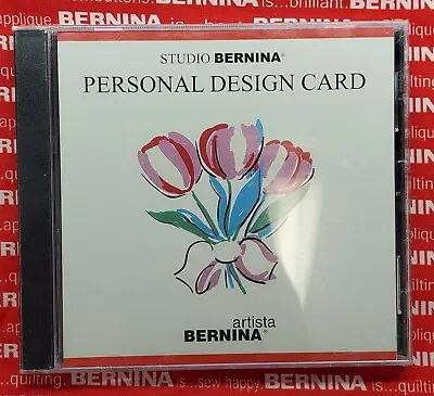Bernina Artista Personal Design Card (Never Opened!!) • $79