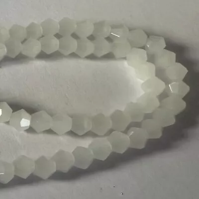 4mm Glass Crystal Faceted Bicone Beads Approx 100 Beads - Pick Your Own Colour • £1.40