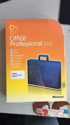 £34.99 • Buy Microsoft Office 2010 Pro Plus LifeTime Licence - USB MEDIA - EASY INSTALL