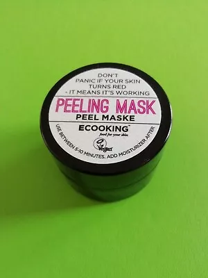 Ecooking Peeling Face Mask VEGAN 15ml BRAND NEW Fast & Combined Post Available • £6.49