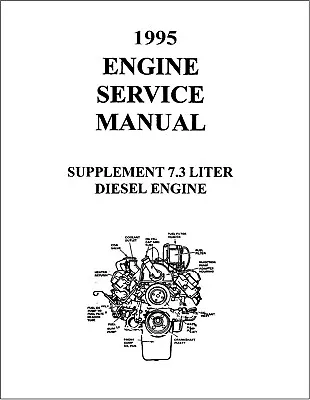 Diesel Engine Manual Fits 1994 1995 Truck F250 F350 7.3 L Idi Turbo • $29