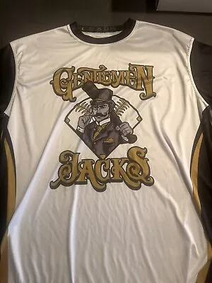 Men’s Custom Softball Jersey - Gentlemen Jacks “Dirt Dan” - Men’s L • $0.99