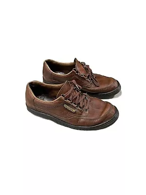 Mephisto Men’s Brown Leather City  Hiker Walking Shoes Sz 9 Air Jet System READ • $50