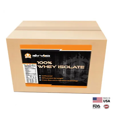 5lb Bulk Whey Protein ISOLATE (NOT Concentrate) Manufacturer Direct UNFLAVORED • $53.97