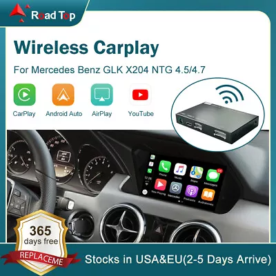 Wireless CarPlay Android Auto Interface Kit For Mercedes Benz GLK X204 2013-2015 • $239