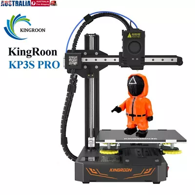 $246.99 • Buy Kingroon FDM 3D Printer KP3S Pro 200x200x200mm Auto Leveling For Beginners Size