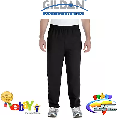 Gildan Adult Heavy Blend Sweatpants Adult 8 Oz. 50/50 Sweatpants G18200 • $27.43