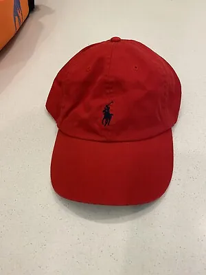 Ralph Lauren Polo Cap Red • $65