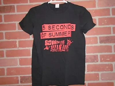 5 Seconds Of Summer 2016 Tour Womans Tshirt Size Small  • $5.99