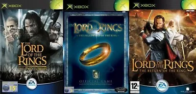 Lord Of The Rings Fellowship Of Ring + Two Towers + Return Of The King & Psi Ops • £29.99