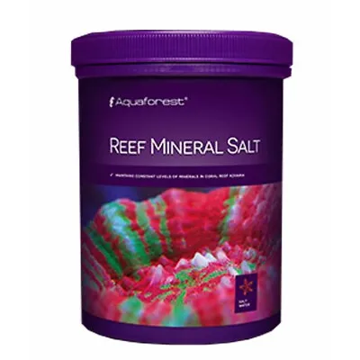 AquaForest Sea Salt Bucket Marine Reef Coral Supplement Aquarium Fish Tank 800g • £14.31