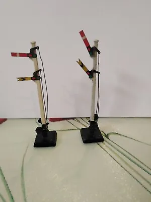 Hornby Dublo Double Arm Upper Quadrant Signal Hand Operated • £8.50