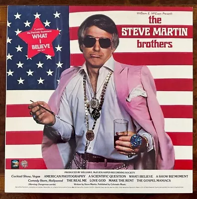 STEVE MARTIN   ... The Steve Martin Brothers  . Vinyl LP Record . Never Played • $8.99